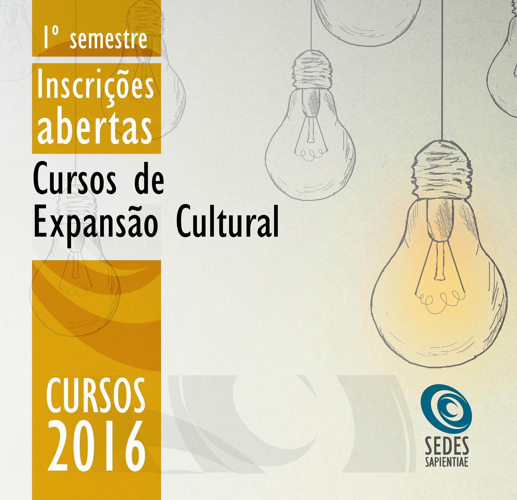 psicologiasdobrasil.com.br - Instituto Sedes abre inscrições para cursos de Expansão Cultural