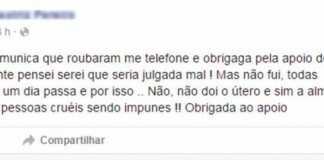 ‘Todas podemos um dia passar por isso. Não, não dói o útero e sim a alma’, diz vítima de estupro coletivo