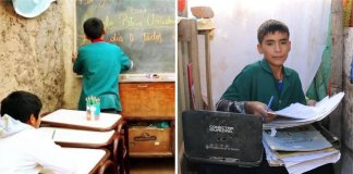 Aos 12 anos, ele fundou uma escola no pátio de sua casa.