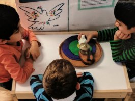 A mesa da paz: Uma técnica Montessori para resolver conflitos em casa
