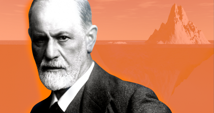 A metáfora do iceberg de Sigmund Freud