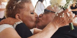 Aos 80 anos, eles se apaixonaram e se casaram em casa de repouso