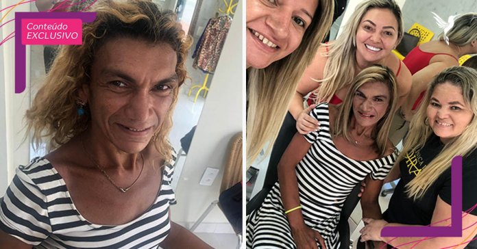 Dona de salão oferece “Dia de beleza” e emprego a moradora de rua trans