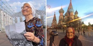 Vovozinha de 89 anos viaja sozinha pelo mundo com a sua mochila e bengala