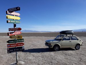 psicologiasdobrasil.com.br - Aposentado viaja 15 mil km pela América do Sul com um Fiat 147