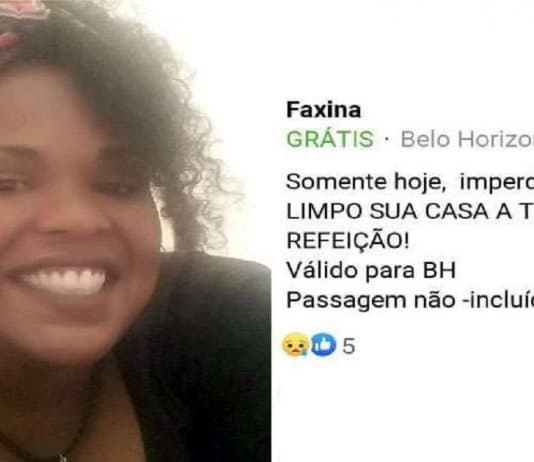 Mulher anuncia faxina em troca de refeição e fica surpresa com as respostas