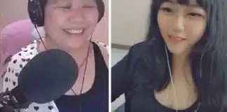 Blogueira chinesa tem verdadeira idade e aparência expostas depois que filtro falha durante transmissão Blogueira chinesa tem verdadeira idade e aparência expostas depois que filtro falha durante transmissão