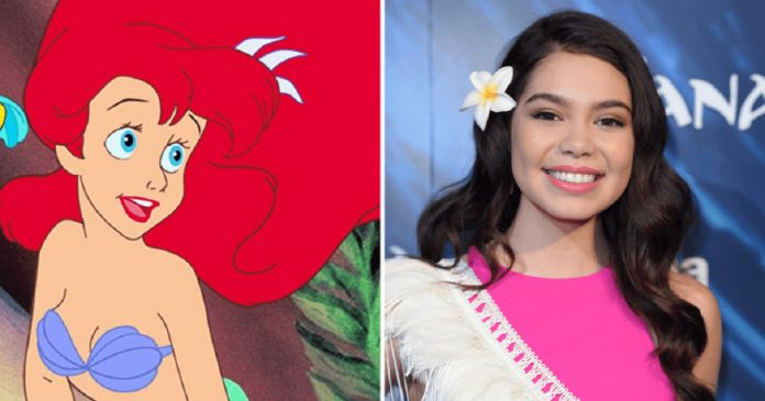 Atriz de Moana será Ariel em outra versão de A Pequena Sereia