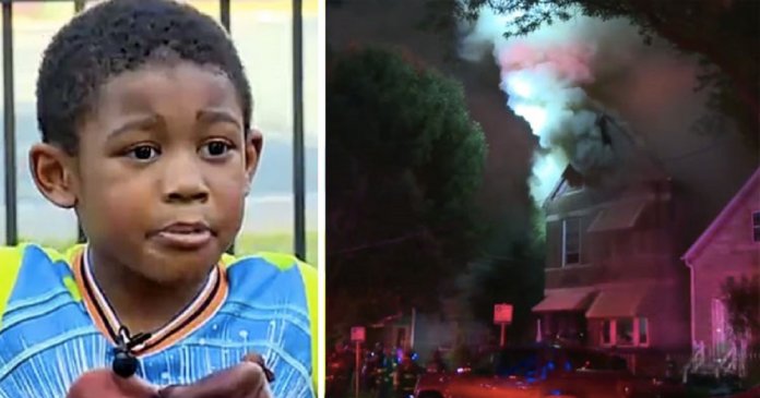 Garotinho de 5 anos usa lições de aulas de segurança contra incêndios para salvar 13 pessoas das chamas