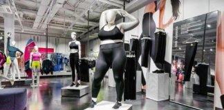 Nike introduz manequins plus size em suas lojas em Londres