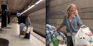 Moradora de rua é filmada cantando ópera no metrô e viraliza com voz que toca o coração