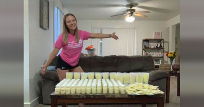 Ela perdeu o seu bebê e resolveu doar o leite materno para ajudar outras crianças