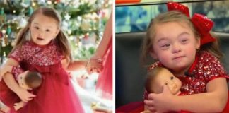 Menina com síndrome de Down se torna modelo em campanha de Natal