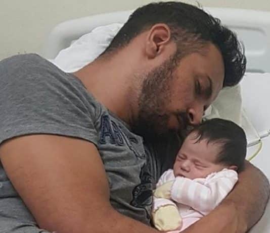 Ele assumiu o filho da namorada: “Já sabia que ela carregava um pacotinho”