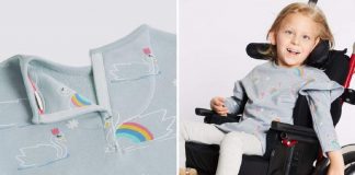 Marca cria linha de roupas “fáceis de colocar” para crianças com deficiências físicas