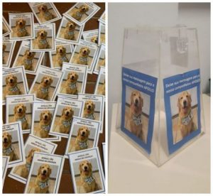 psicologiasdobrasil.com.br - Com cartinhas, crianças retribuem amor do cãoterapeuta que as ajudou e hoje está doente