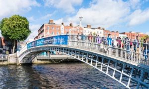 psicologiasdobrasil.com.br - Ponte de Dublin amanhece cheia de casacos para moradores de rua que passam frio