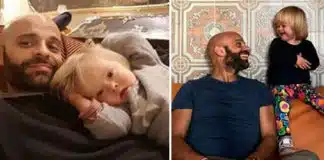 Pai solteiro adota menina com síndrome de Down que tinha sido rejeitada por 20 famílias Pai solteiro adota menina com síndrome de Down que tinha sido rejeitada por 20 famílias