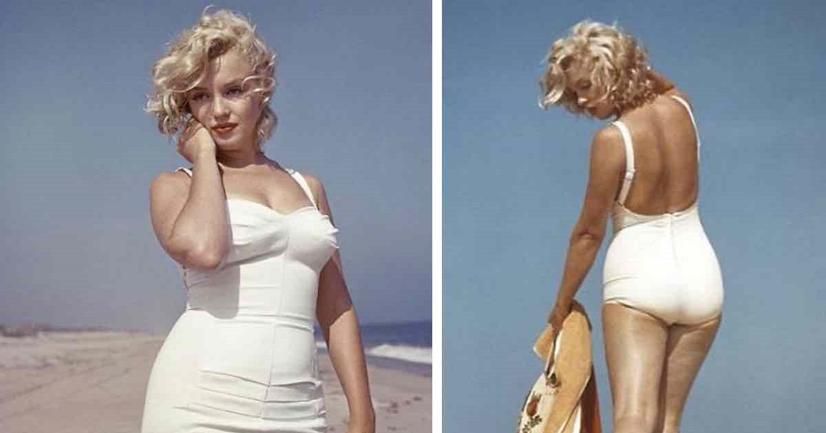 Marilyn Monroe de maiô comprova: celulites e gordurinhas só te