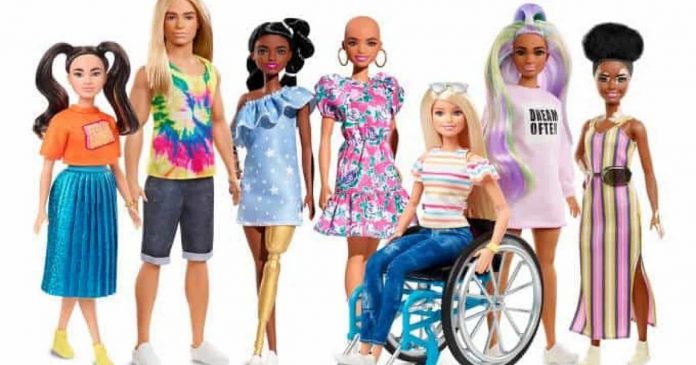 Em nova coleção, Barbie terá bonecas carecas e com vitiligo