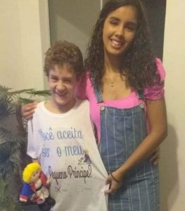 psicologiasdobrasil.com.br - Menina convida amigo autista para ser seu “Príncipe” em festa de 15 anos