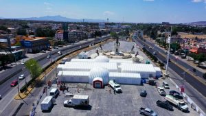 psicologiasdobrasil.com.br - México instala hospital inflável em 3 dias para tratar pacientes com coronavírus
