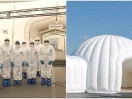 México instala hospital inflável em 3 dias para tratar pacientes com coronavírus