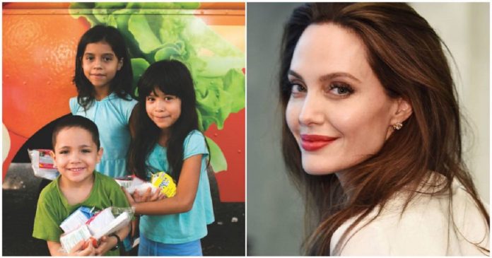 Angelina Jolie doa um milhão de dólares para combater a fome infantil durante o coronavírus