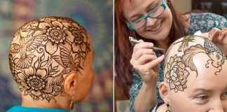 Artista devolve autoestima a mulheres com câncer oferecendo-lhes “coroas de hena”