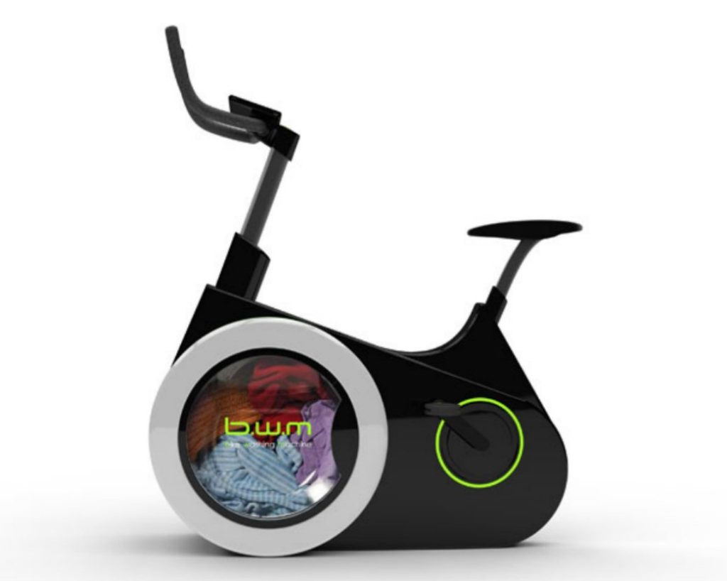 psicologiasdobrasil.com.br - Esta bicicleta permite que você lave roupas ao mesmo tempo em que se exercita