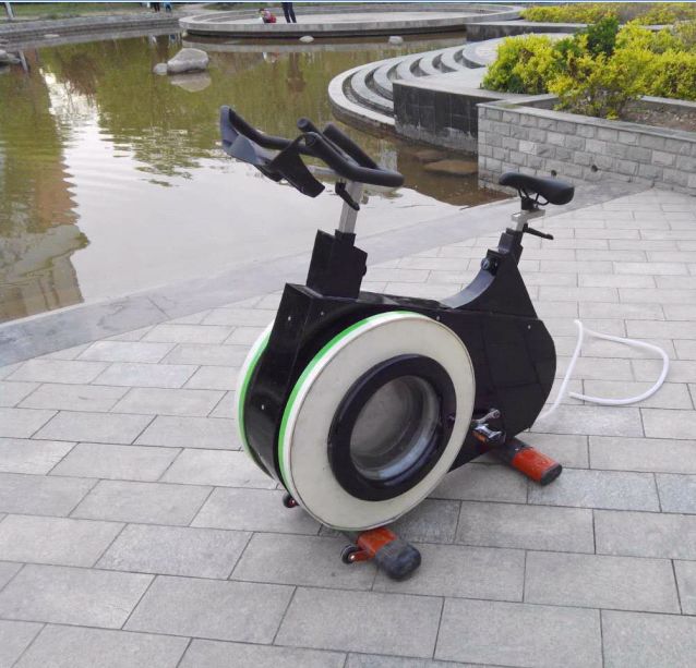 psicologiasdobrasil.com.br - Esta bicicleta permite que você lave roupas ao mesmo tempo em que se exercita