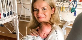 Mãe que deu à luz em coma por coronavírus abraça filha pela primeira vez