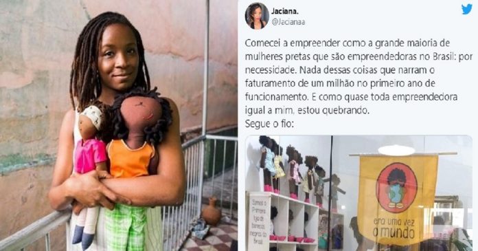 1ª loja de bonecas negras do Brasil estava à beira da falência até ser salva por um tuíte