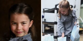 Família Real divulga fotos da Princesa Charlotte distribuindo alimentos aos necessitados