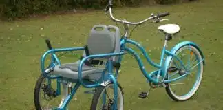 Novo modelo de bicicleta permite que você leve alguém com mobilidade reduzida para passear Novo modelo de bicicleta permite que você leve alguém com mobilidade reduzida para passear