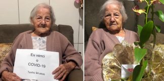 Com pressão alta, diabetes e câncer de pele, idosa de 94 anos vence batalha contra Covid-19