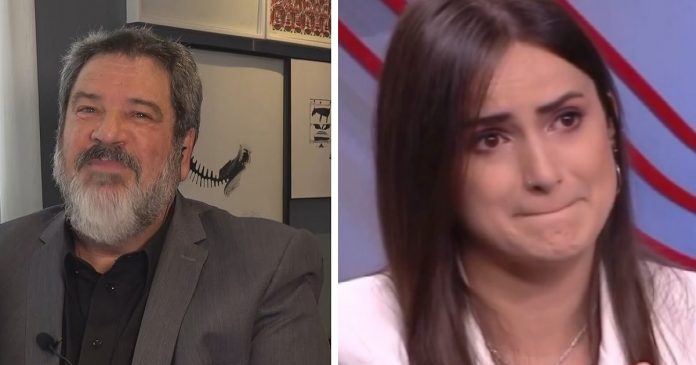 Mari Palma se emociona ao lembrar do pai e recebe lição de sabedoria de Cortella