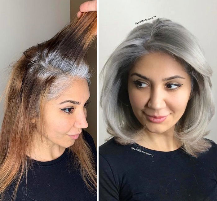 psicologiasdobrasil.com.br - Cabeleireiro estimula clientes a exibirem cabelos brancos promovendo incríveis mudanças de visual