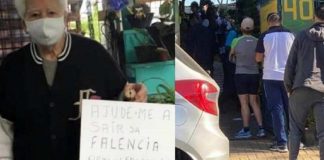 Idoso pede ajuda para sair da falência e pessoas fazem fila para comprar em sua loja