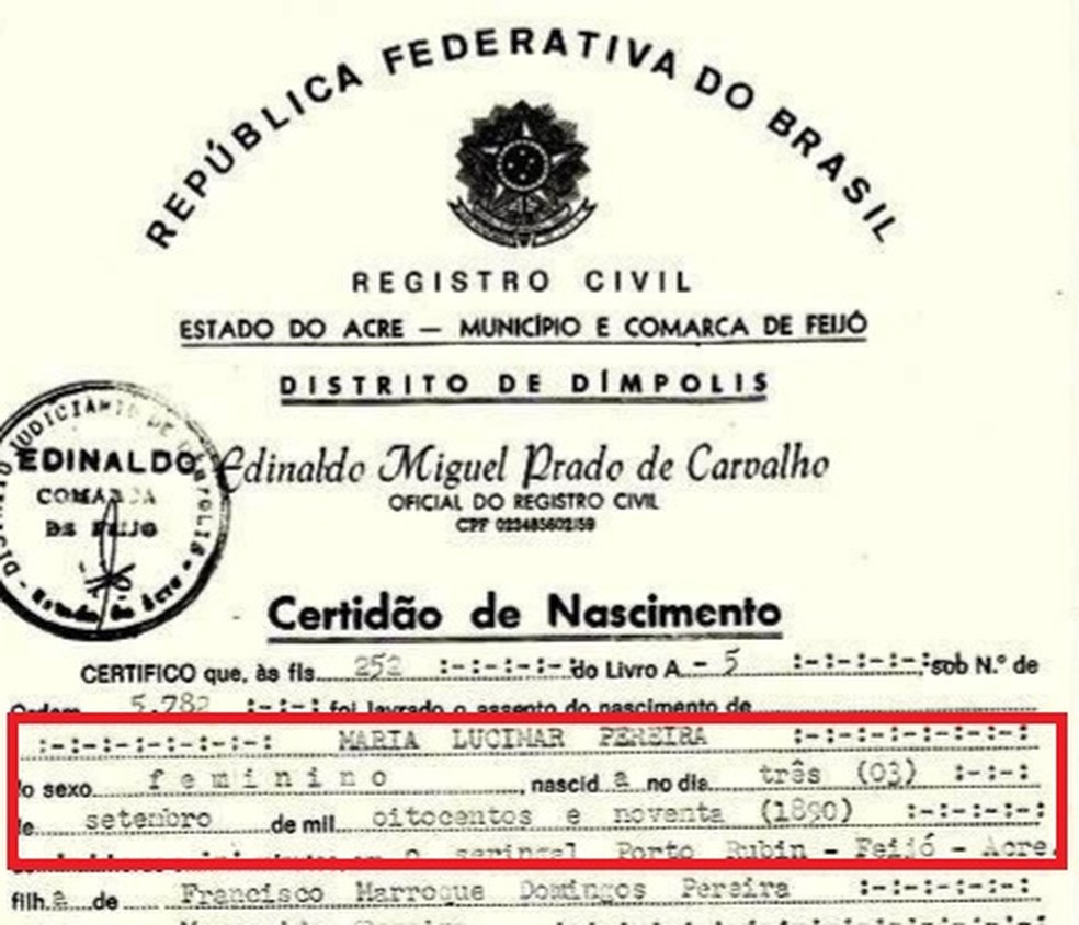 psicologiasdobrasil.com.br - Indígena no Acre tem 129 anos; alimentos e remédios naturais são o segredo