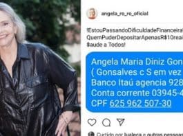 Marina Ruy Barbosa e outras artistas fazem campanha para ajudar Ângela Ro Ro, que passa por dificuldade financeira