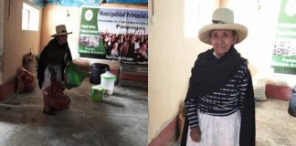 Senhorinha humilde doa sua colheita para isolados durante pandemia: “Trouxe algumas coisinhas”
