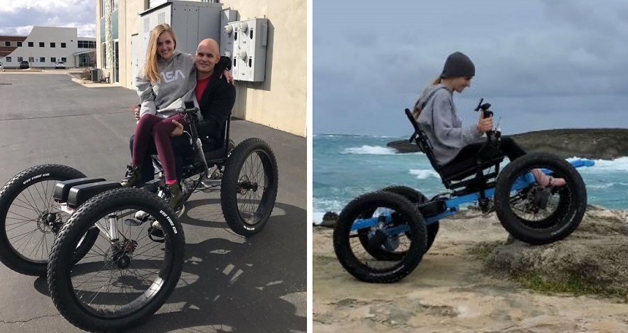 psicologiasdobrasil.com.br - Youtuber cria cadeira de rodas especial para que namorada possa ir a todos os lugares que deseja
