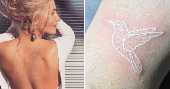 10 idéias de tatuagem em tinta branca que farão sua pele brilhar e serão a janela de sua alma