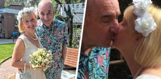 Homem com demência se casa com o amor de sua vida… de novo