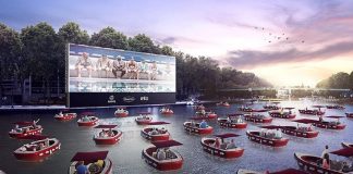 Paris terá inesquecível noite de cinema flutuante com barcos respeitando o distanciamento