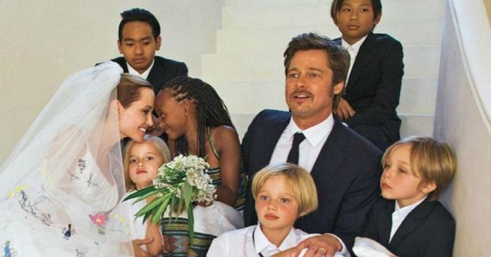 Terapia teria sido responsável por salvar relação co-parental de Angelina Jolie e Brad Pitt