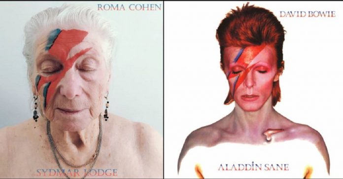 Vovós de lar de idosos recriam capas de álbuns famosos