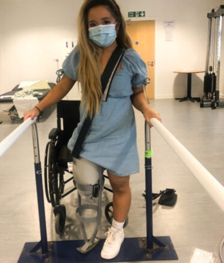 psicologiasdobrasil.com.br - Enfermeira perde a perna na luta contra o COVID-19. “Ignorei cãibras para continuar trabalhando”
