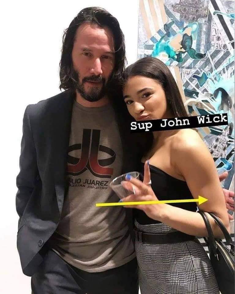 psicologiasdobrasil.com.br - Fotos que provam que Keanu Reeves é um cavalheiro como poucos